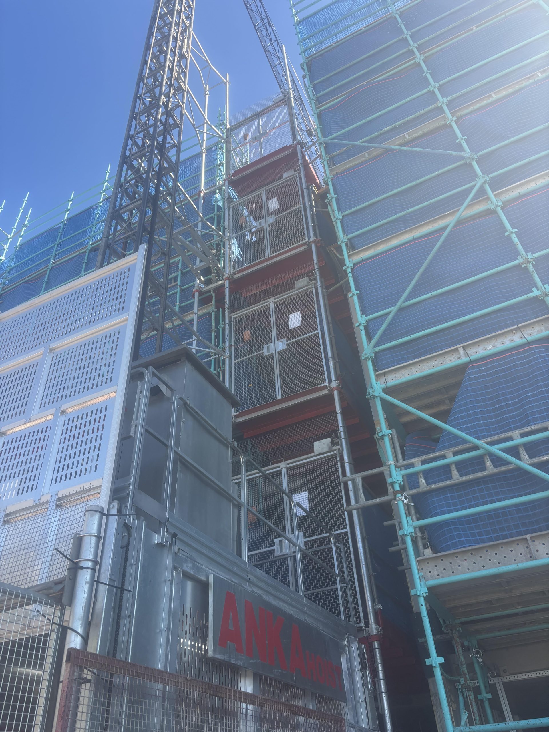 Boland Cranes ANKA construction hoist